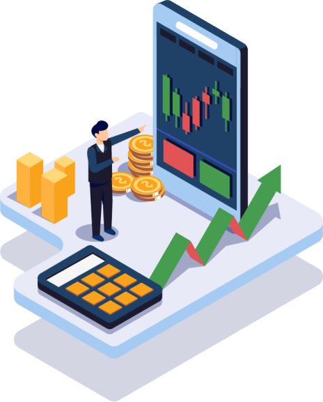 A lot of gadgets and computers